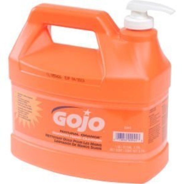 Gojo GOJO Natural Orange„¢ 1 Gallon Pump Bottle - 4 Bottles/Case 0945-04 0945-04